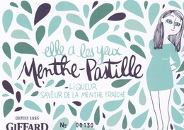 Etiquette Vin MATHOU Festival BD Angers 2018 (Et Puis Colette... - Art De La Table