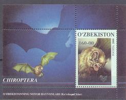 2001. Uzbekistan, Bats, S/s, Mint/** - Ouzbékistan