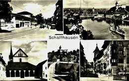 Carte Postale   Suisse  -   SCHAFFHAUSEN   Multivues - Hausen Am Albis 