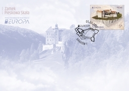 Poland  2017 Europa Cept Pieskowa Skała Castle FDC - Covers & Documents