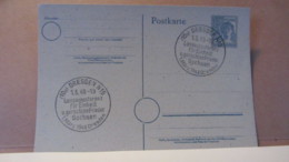 Gem.Ausg. GA Mit SSt. Propaganda: Dresden N15 Landeskonferenz Für Einheit U.gerechten Frieden Sachsen 1.3.1948 Knr: P962 - Enteros Postales