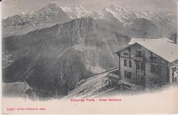 Suisse :   Schyniga  Platte , Hotel  Bellevue - Bellevue