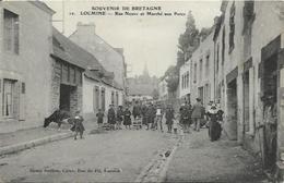 LOCMINE, Rue Neuve Et Marché Aux Porcs - Locmine