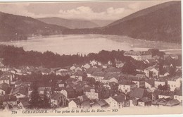 GERARDMER    88 VOSGES -  CPA VUE PRISE DE LA ROCHE DU RAIN - Gerardmer