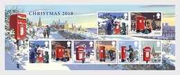 Groot-Brittannië / Great Britain - Postfris / MNH - Sheet Kerstmis 2018 - Neufs