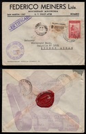 ARGENTINE - ARGENTINA - ROSARIO / 1938 LETTRE RECOMMANDEE POUR BUENOS AIRES (ref 7970) - Lettres & Documents