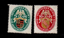 Deutsches Reich, Mi 398,399 - Nuovi