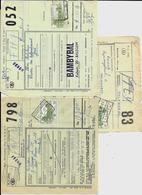 3 X SNCB-NMBS   Timbres Sur Envoi  ( Balegem - St Gilles - Charleroi Sud ) - Other & Unclassified