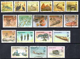 Zimbabwe 1990 Definitives Set Of 18, Used, SG 768/85 (BA2) - Zimbabwe (1980-...)