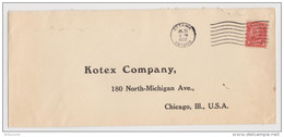 CANADA LETTRE OTTAWA KOTEX COMPANY 20 JUILLET 1932 POUR CHICAGO USA - 2 Scans - - Covers & Documents