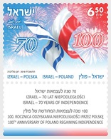 Israel -  Postfris / MNH - Joint-Issue Met Polen 2018 - Neufs (avec Tabs)