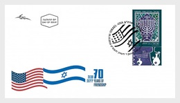 Israel -  Postfris / MNH - FDC Joint-Issue Met VS 2018 - Unused Stamps (with Tabs)