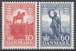 DENMARK 356-357,unused - Nuevos