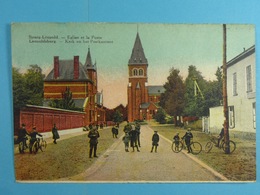 Bourg Léopold Eglise Et La Poste - Leopoldsburg