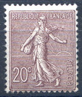 France - Semeuse N°131 - Neuf - 2 Scans - (F584) - 1903-60 Säerin, Untergrund Schraffiert