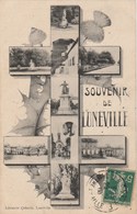 LUNEVILLE   54  MEURTHE ET MOSELLE      CPA   SOUVENIR DE LUNEVILLE    MULTIVUES - Luneville