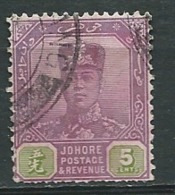 Malaisie Johore   -  Yvert N°  89 Oblitéré    -  Abc 29635 - Johore