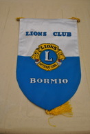 Rare Fanion Lion's Club Bormio - Other & Unclassified