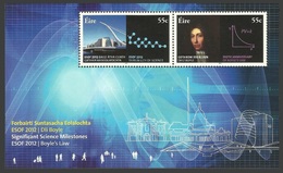 IRELAND 2012 SIGNIFICANT SCIENCE MILESTONES DOYLES LAW SHEET MNH - Unused Stamps