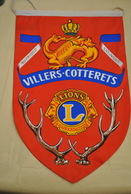 Rare Fanion Lion's Club Le Havre ExpensionVillers-Cotterets - Andere & Zonder Classificatie