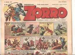Zorro Hebdomadaire N°134 Du 2 Janvier 1949 Puits 47 - Zorro