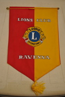 Rare Fanion Lion's Club Ravenna - Andere & Zonder Classificatie