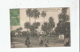 KONAKRY 182 AFFRIQUE OCCIDENTALE GUINEE UNE AVENUE (ANIMATION) 1910 - Guinée Française