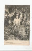 LAOS 9 (NU) JEUNE FILLE DU BAS LAOS DANS UNE FORET DE BANANIERS (BEAU PLAN) 1923 - Laos