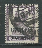 Gwalior - Yvert N° 96 Oblitéré  -  Abc 29811 - Gwalior