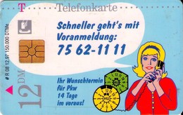 TARJETA TELEFONICA DE ALEMANIA. TÜV Berlin-Brandenburg. R 08 12.97 (418) - R-Series: Regionale Schalterserie