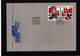 Norway 1992 Olympic Games Lillehammer FDC - Winter 1994: Lillehammer