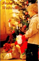 TARJETA TELEFONICA DE ALEMANIA. Feliz Navidad (niño). A 32 10.02 (443) - Noel