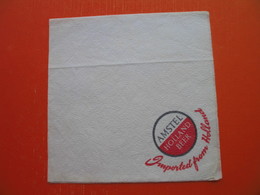 Paper Napkin.AMSTEL,HOLLAND BEER - Tovaglioli Bar-caffè-ristoranti