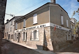 TOURNON-d'AGENAIS - Café-Bar-Hôtel-Restaurant "le Midi" - C. Delbrel Propriétaire - Tournon D'Agenais