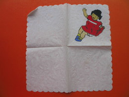 Paper Napkin.Hand Painting - Serviettes Publicitaires