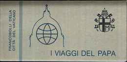 74922) VATICANO-Viaggi Di Giovanni Paolo II (4 Esemplari In 2 Blocchi Da 8, Alternati A Due A Due) - LIBRETTO  -MNH** - Booklets