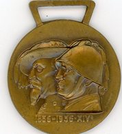 °°° Medaglia 1836 - 1936 Xiv 1° Centenario Dei Bersaglieri  °°° - Italie