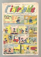 L'intrépide Magazine N°277 De 1955 Arthur Et Zoé - L'Intrépide