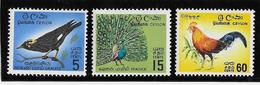 Ceylan N°358/360 - Oiseaux - Neuf ** Sans Charnière - TB - Ceylon (...-1947)