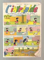 L'intrépide Magazine N°259 De 1954 Arthur Et Zoé - L'Intrépide