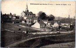 49 - CHATEAUNEUF Sur SARTHE -- Quartier De L'Eglise - Chateauneuf Sur Sarthe