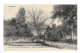 Environs D'AIGUEPERSE  (cpa 63)  Allée Du Château D'EFFIAT   -  L 1 - Aigueperse
