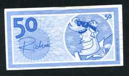 Billet De Banque Fantaisie (de Jeu ?) "50 / Richie" Banknote - Specimen