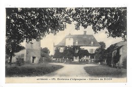 Environs D'AIGUEPERSE  (cpa 63)   Château De BICON   -  L 1 - Aigueperse