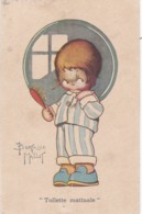 Fantaisie Enfant  " Toilette Matinale"  Illustrateur MALLET B (lot Pat 35) - Mallet, B.