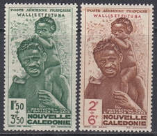 Wallis And Futuna 1942 - Surtaxed Airmail Stamps: Colonial Children's Fund - Mi 135-136 ** MNH - Nuovi