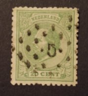 Nederland/Netherlands - Nr. 24D Met Puntstempel 5 - Unused Stamps