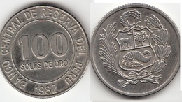Perù 100 Soles 1982 Republic KM#283 - Used - Pérou