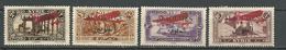 ALAOUITES Scott C9-C12 Yvert PA9-PA12 (4) * Cote 36,00 $ 1926 - Unused Stamps
