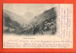 VAJ-12 Vallée De Finhaut. Précurseur.  Circulé 1900 .Jullien 982B - Finhaut